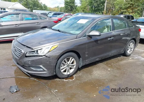 2016 Hyundai Sonata Se из США, поврежденный, VIN 5NPE24AF8GH403764